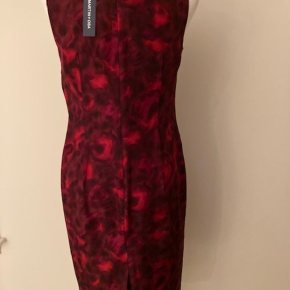 Martin & Osa NEW black and red dress size 8. - Picture 7 of 7